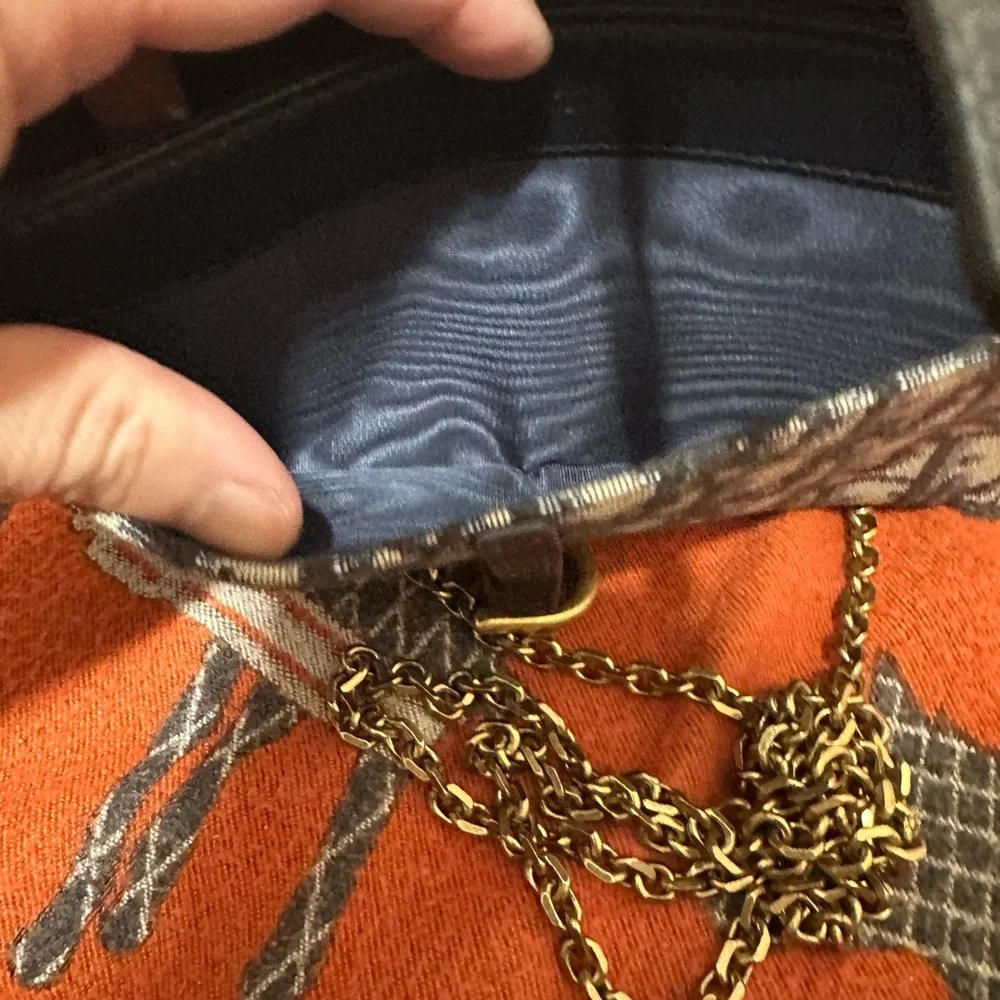 Dior Small Saddle Pouch with Chain - Picture 10 of 15